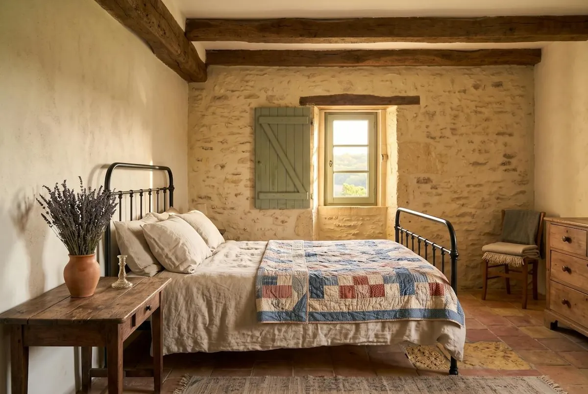 Chambre Poutres — la chambre Poutres